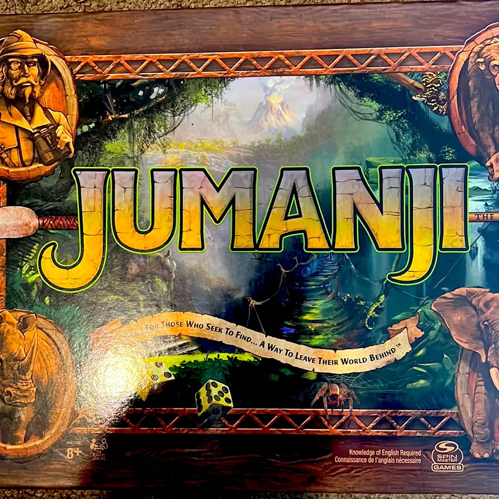 Brand New Jumanji Game never opened